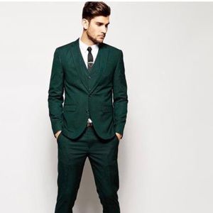 Emerald 3 Piece Suit, 38 Slim (Tailoring Needed)